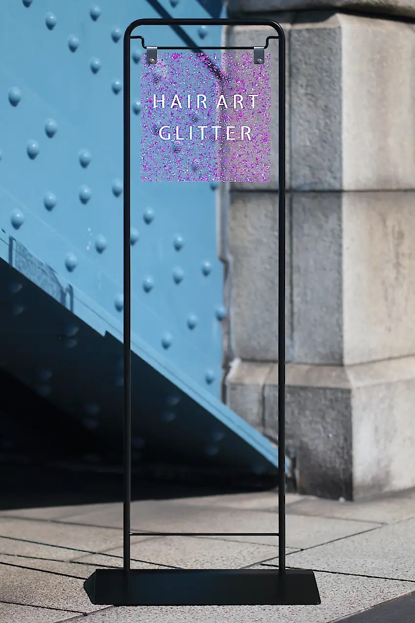 スリム2脚・オーロラ・ライラック(室内用)