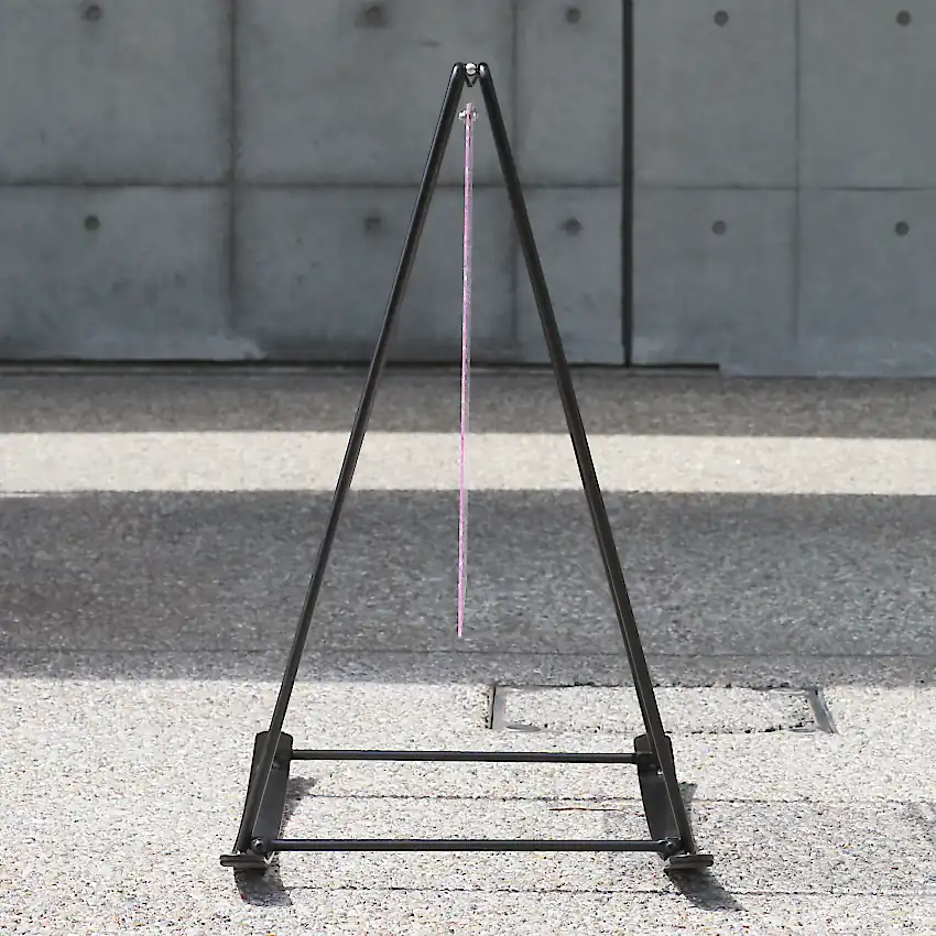 ロッキングサイン・オーロラ・ライラック、側面