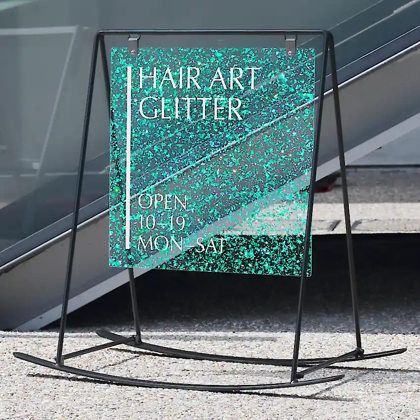 ロッキングサイン・オーロラ・ターコイズ